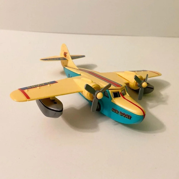 Vintage Air Boat G AKW3 Aircraft 8 Inch  Airplane Toy - Picture 1 of 12